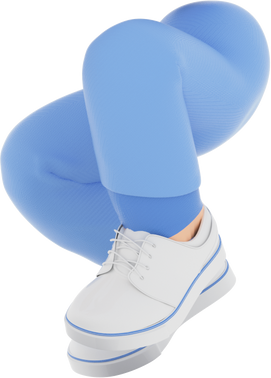 3D People Sports Body Pants