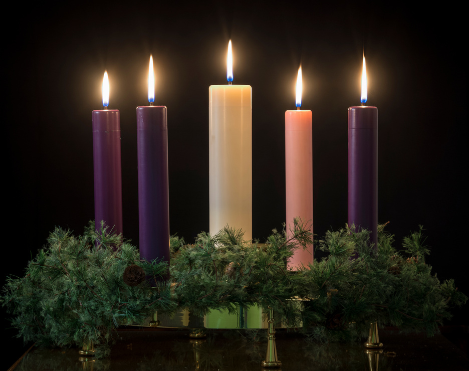 Advent candles